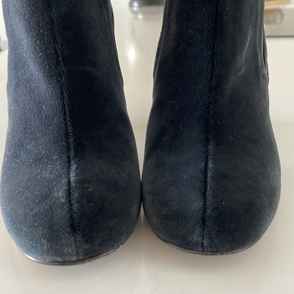 Missoni Black Velvet Ankle Boots - Picture 9 of 12